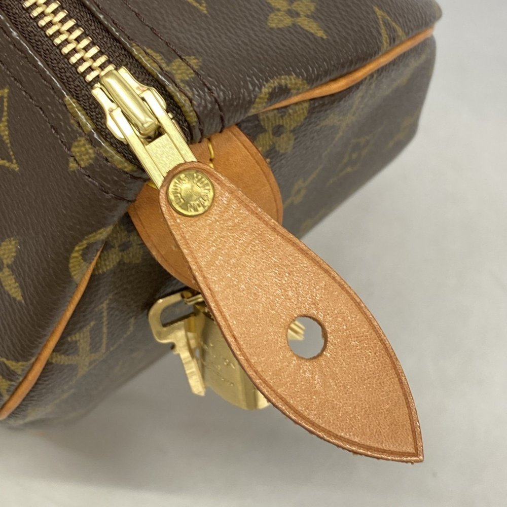 LOUIS VUITTON Brown Monogram Speedy 30 Bag - Picture 11 of 12
